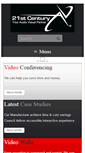 Mobile Screenshot of 21stcenturyav.com